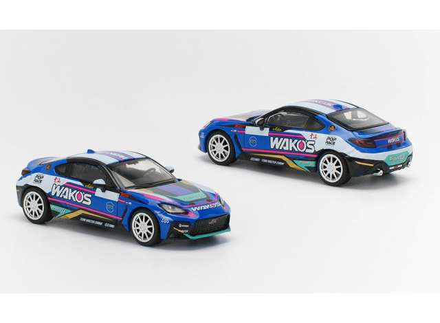 PRE-ORD3R Pop Race Modeliukas 2023 Toyota GR86 TMC Wako's Macau GP, blue/white/pink