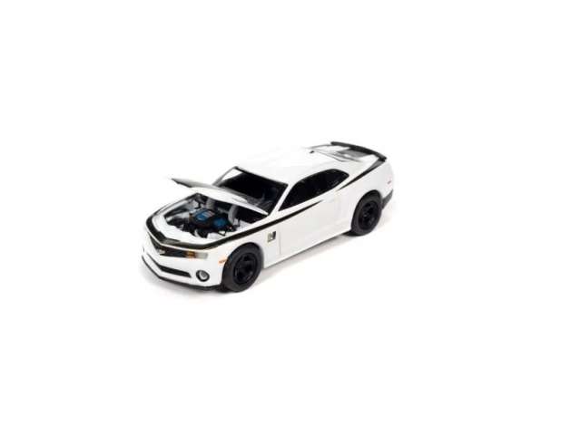PRE-ORD3R Auto World Modeliukas 2010 Hurst Chevrolet Camaro, White with Black Hurst accents
