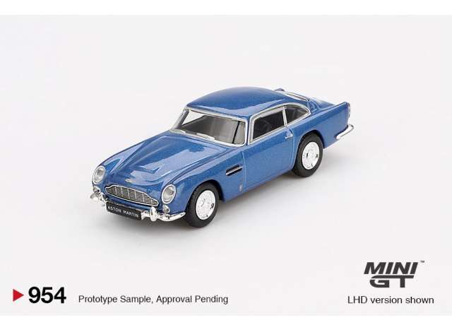 PRE-ORD3R Mini GT Modeliukas 1/64 1965 Aston Martin DB5 Sierra, blue