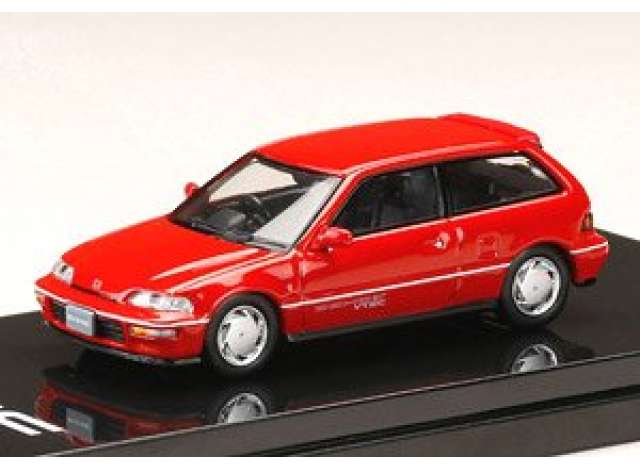 PRE-ORD3R Hobby Japan Modeliukas Honda Civic (EF9) SiR II, red