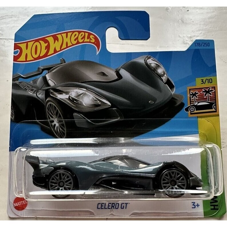 Hot Wheels Mainline Modeliukas Celero GT Grey (yra Sandėlyje)