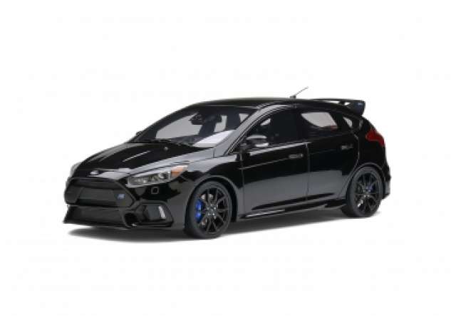 OttO Miniatures Modeliukas 1/18 2017 Ford Focus RS Mk3 *Resin series*, shadow black