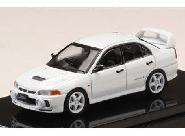 PRE-ORD3R Hobby Japan Modeliukas Mitsubishi Lancer GSR Evolution IV (CN9A) Custom Version, scortia white