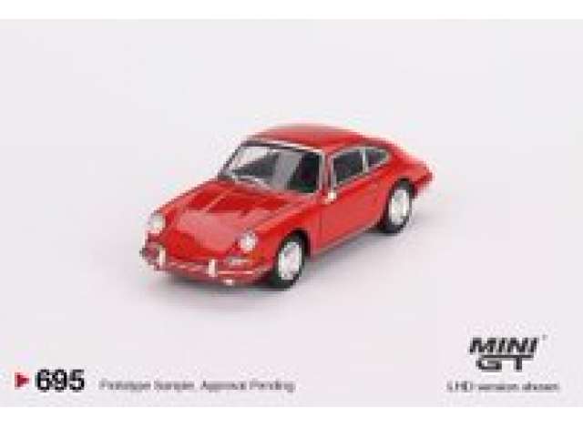 Mini GT Modeliukas 1/64 1963 Porsche 911 (901), red (yra Sandėlyje)