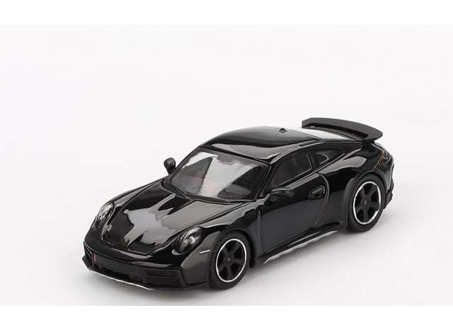 PRE-ORD3R Mini GT Modeliukas 1/64 2023 Porsche 911 (992), Dakar black