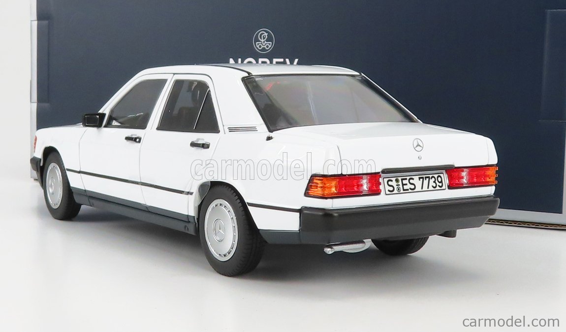 PRE-ORD3R Norev Modeliukas 1/18 1984 Mercedes Benz 190E, white