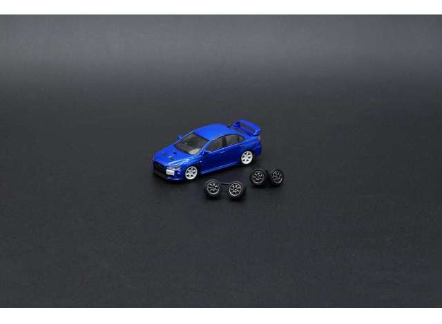 PRE-ORD3R BM Creations Modeliukas 2007 Mitsubishi Lancer Evo X rhd, blue