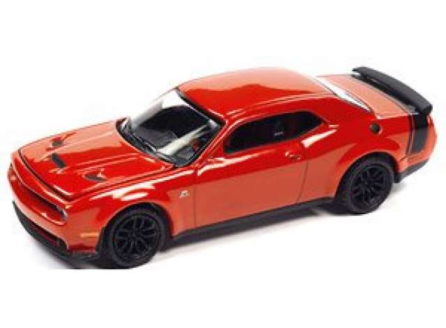 PRE-ORD3R Auto World Modeliukas 2019 Dodge Challenger R/T Scat Pack, Tor Red