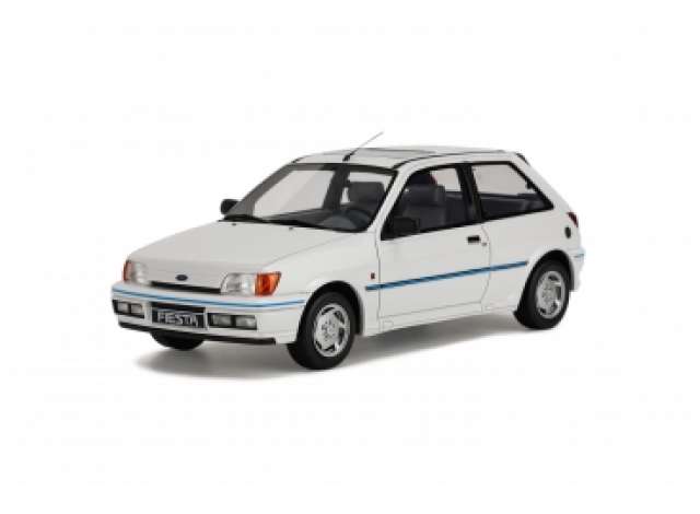 OttO Miniatures Modeliukas 1/18 1989 Ford Fiesta Mk3 XR2i *Resin series*, diamond white XSC691A