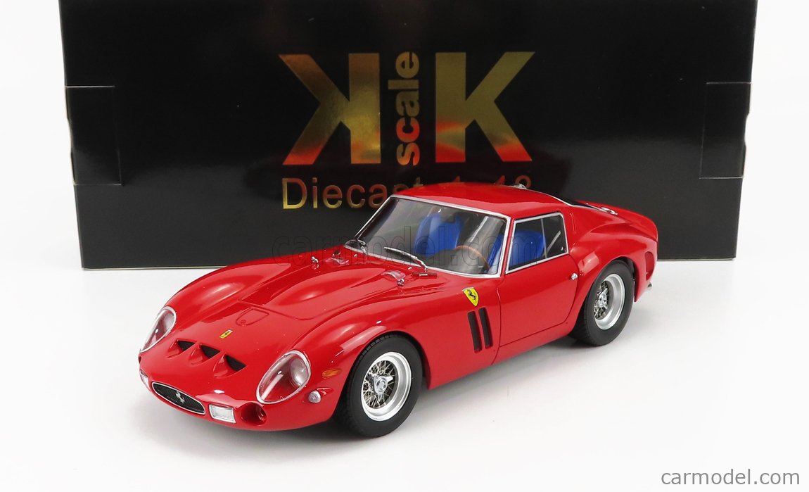 PRE-ORD3R KK Scale Modeliukas 1/18 1962 Ferrari 250 GTO, red