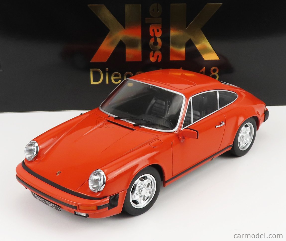 KK Scale Modeliukas 1978 Porsche 911 Coupe, orange