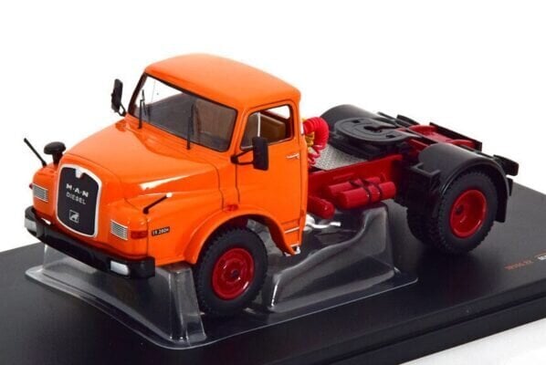 PRE-ORD3R IXO Models Modeliukas 1/43 1971 MAN 19.280 H, orange/red
