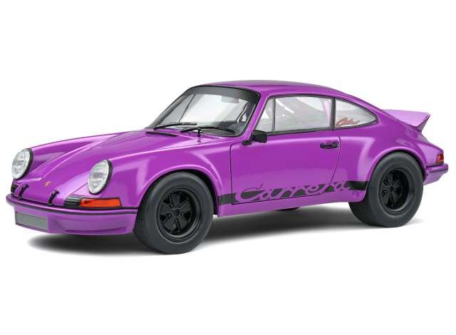 PRE-ORD3R Solido Modeliukas 1/18 1973 Porsche 911 RSR Purple Street Fighter, purple