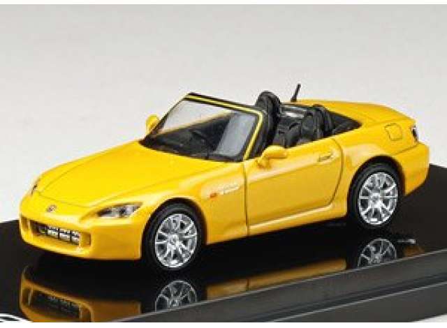 Hobby Japan Modeliukas Honda S2000 (AP1) Type 200, new indy yellow