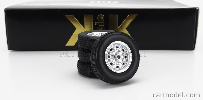 PRE-ORD3R KK Scale Ratų komplektas Wheel/Tyre Set 2 Ford Taunus 1971