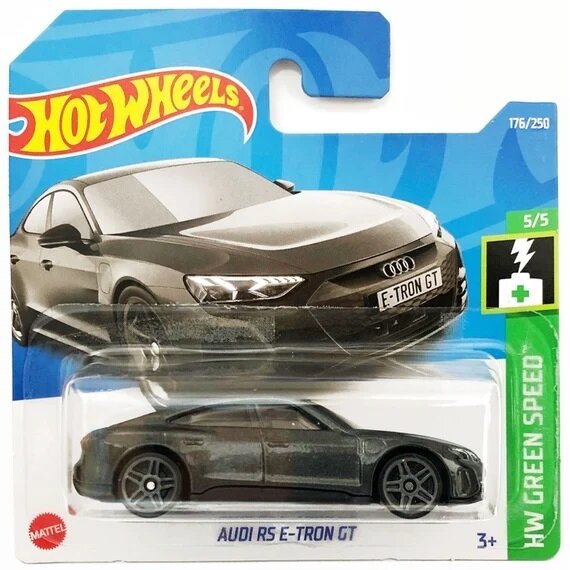 Hot Wheels Mainline Modeliukas Audi RS E-Tron GT dark Grey