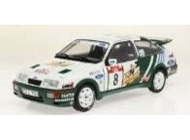 PRE-ORD3R Solido Modeliukas 1/18 1988 #8 Ford Sierra Cosworth Tour de Corse Auriol/Giraudet, white/green
