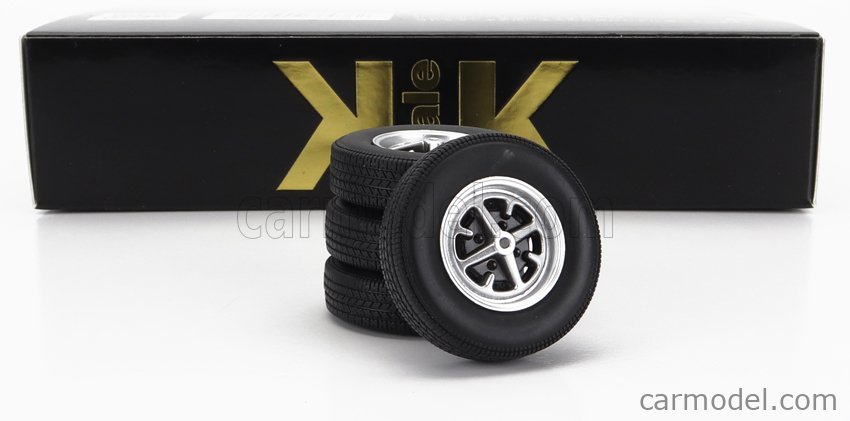 PRE-ORD3R KK Scale Ratų komplektas Wheel/Tyre Set 1 Ford Taunus 1971