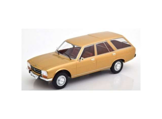 PRE-ORD3R MCG Modeliukas 1/18 1976 Peugeot 504 Break, gold metallic