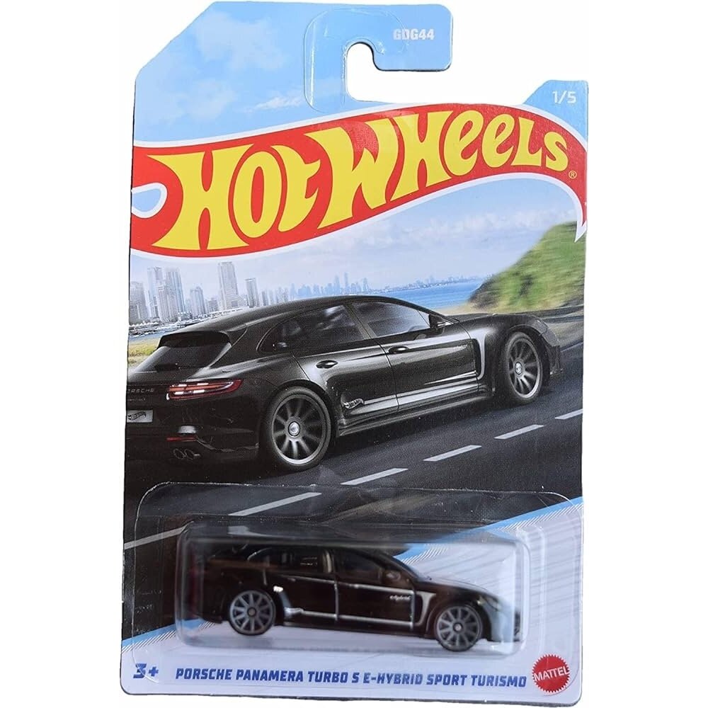 Hot Wheels Modeliukas Porsche Panamera Turbo S E-Hybrid Sport Turismo black
