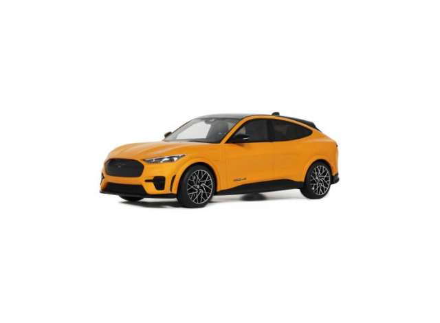 PRE-ORD3R OttO Miniatures Modeliukas 1/18 2021 Ford Mustang Mach-E GT Performance Cyber Orange