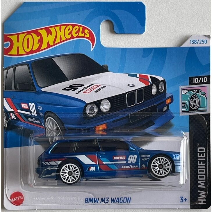 Hot Wheels Mainline Modeliukas BMW M3 Wagon Blue (yra Sandėlyje)