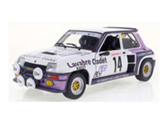 Solido Modeliukas 1/18 1983 Renault 5 TurboLyon Charbonniere #14 Auriol/Nouaille, various