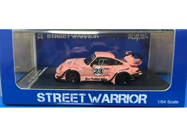 PRE-ORD3R Street Weapon Modeliukas 1/64 RWB pinkpig low tail, pink