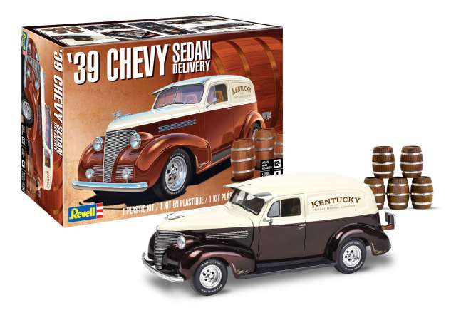 Revell - Germany Surenkamas modeliukas 1/24 1939 Chevy Sedan Delivery, Level 4, plastic modelkit