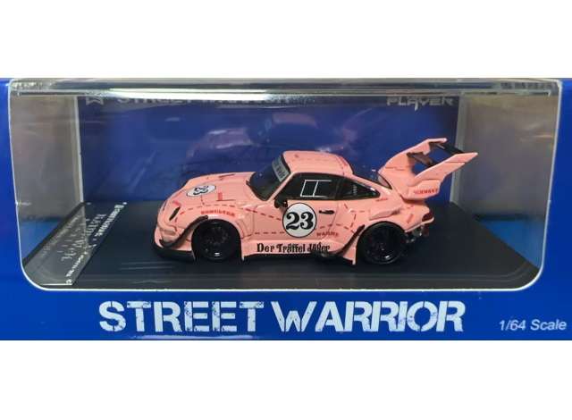 Street Weapon Modeliukas 1/64 RWB pinkpig high tail, pink