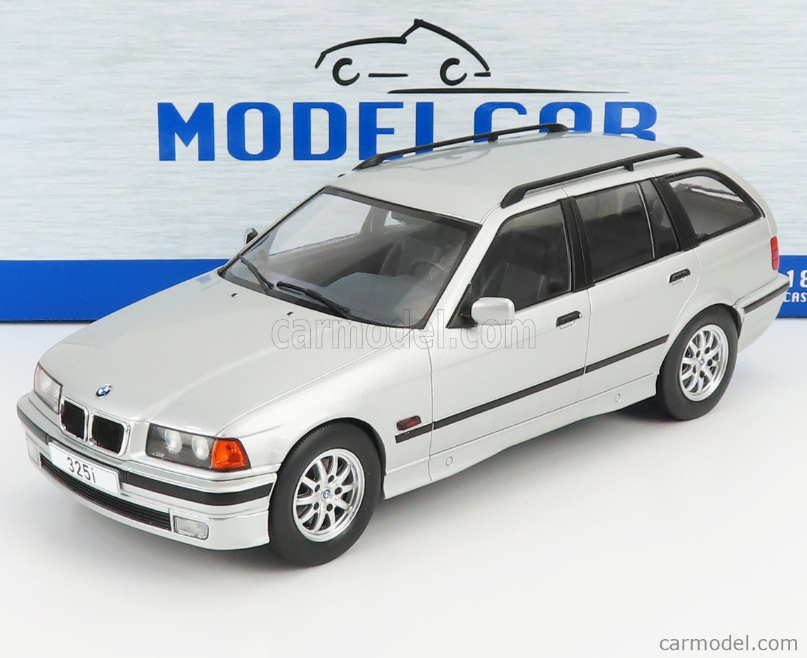 PRE-ORD3R MCG Modeliukas 1/18 1995 BMW 3 Series Touring (E36) *sealed body*, silver