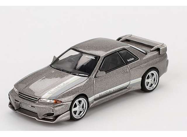PRE-ORD3R Mini GT Modeliukas 1/64 2011 Nissan GT-R (R32) Veilside Combat C-I Combat grey