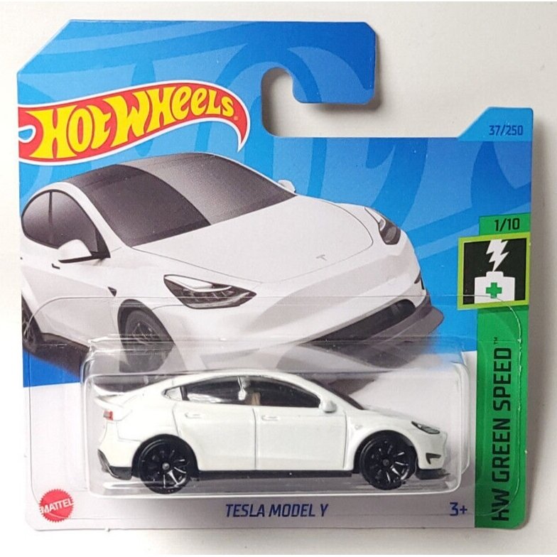 Hot Wheels Mainline Modeliukas Tesla Model Y White (yra Sandėlyje)