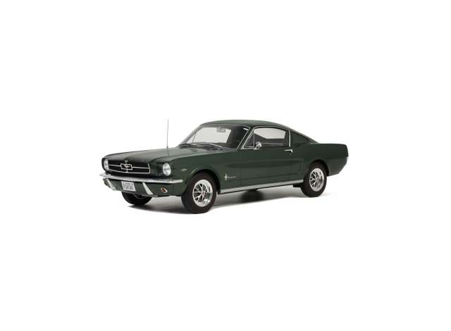 PRE-ORD3R OttO Miniatures Modeliukas 1/12 1965 Ford Mustang Fastback *resin series*, green