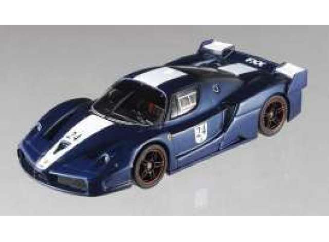 PRE-ORD3R Hotwheels Elite Modeliukas 1/43 2006 Ferrari FXX, Tour de France blue with white stripes (Limited Edition). Special Elite series with all official FXX liveries by Ferrari. In special FXX packaging