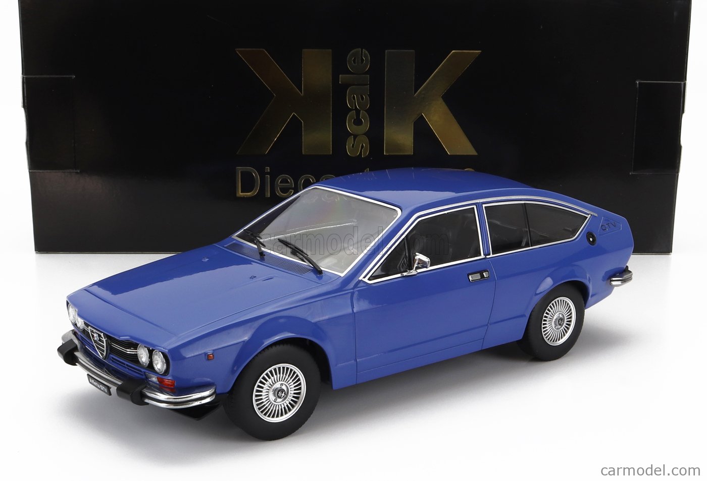 PRE-ORD3R KK Scale Modeliukas 1/18 1976 Alfa Romeo Alfetta 200 GTV, blue