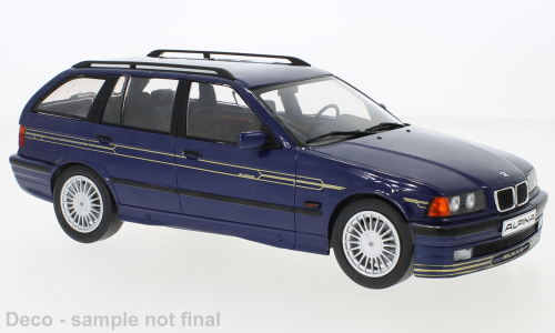 PRE-ORD3R MCG Modeliukas 1/18 1995 BMW Alpina B3 3.2 Touring basis E36, metallic blue