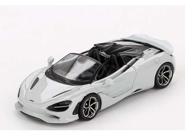 PRE-ORD3R Mini GT Modeliukas 1/64 2024 McLaren 750S Spider Cirrus, grey