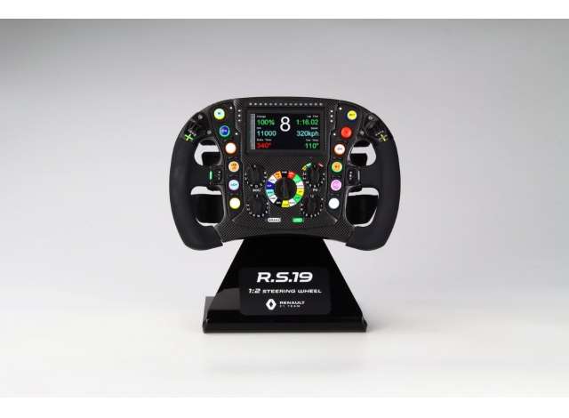 OttO Miniatures Modeliukas 1/2 Volant F1 Renault Steering Wheel RS19