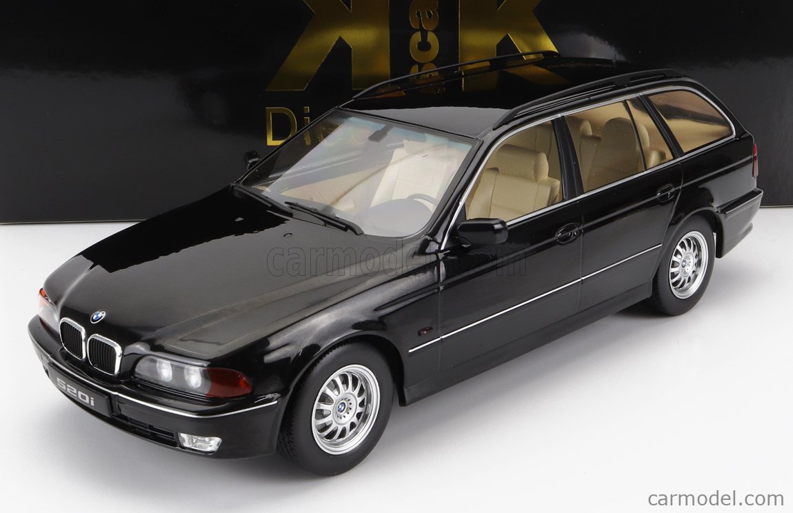PRE-ORD3R KK Scale Modeliukas 1/18 1997 BMW 530d E39 Touring. black metallic