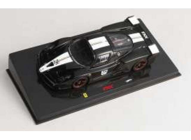 PRE-ORD3R Hotwheels Elite Modeliukas 1/43 2006 Ferrari FXX, black with Italian flag (Limited Edition). Special Elite series with all official FXX liveries by Ferrari. In special FXX packaging.