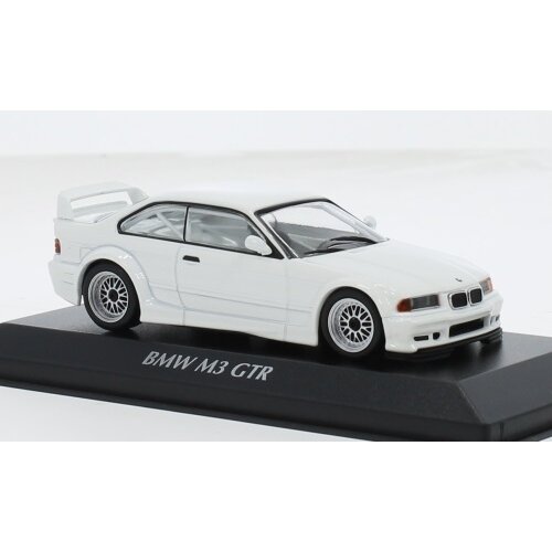 MaxiChamps Modeliukas 1/43 1993 BMW M3 E36 GTR, white