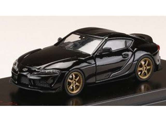 PRE-ORD3R Hobby Japan Modeliukas Toyota GR Supra (A90) RZ Customized Version, black metallic