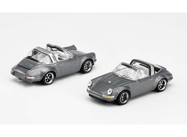 Pop Race Limited Modeliukas Porsche Singer Targa, metallic grey (yra Sandėlyje)