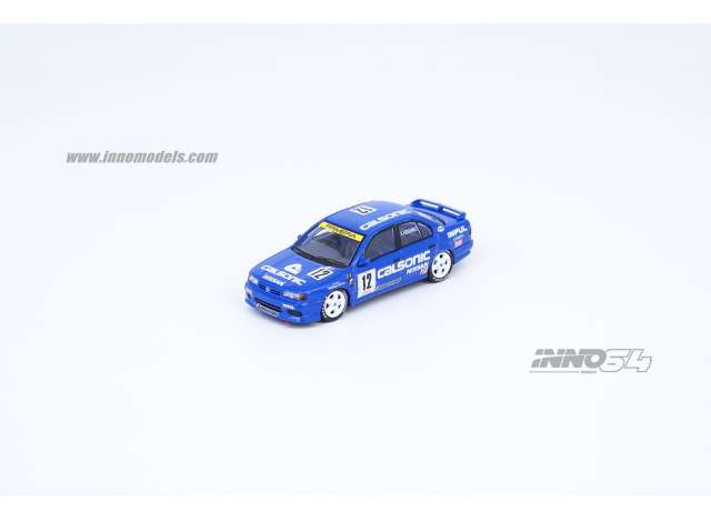 Inno64 Modeliukas 1994 Nissan Primera (P10) #12 *Calsonic* JTCC, blue