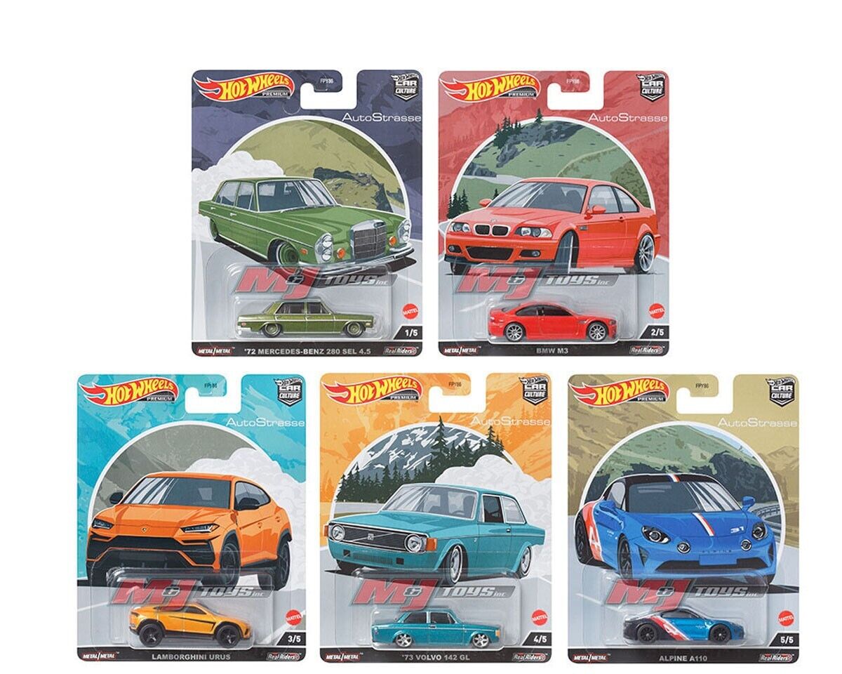 Hot Wheels Premium Modeliukas Car Culture. Autostrasse