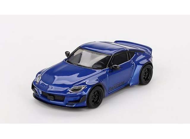 PRE-ORD3R Mini GT Modeliukas 1/64 2024 Nissan Z Pandem, seiran blue