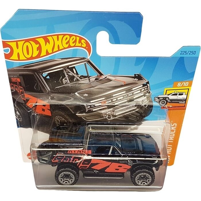 Hot Wheels Mainline Modeliukas Ford Bronco R black Borla78 (yra Sandėlyje)