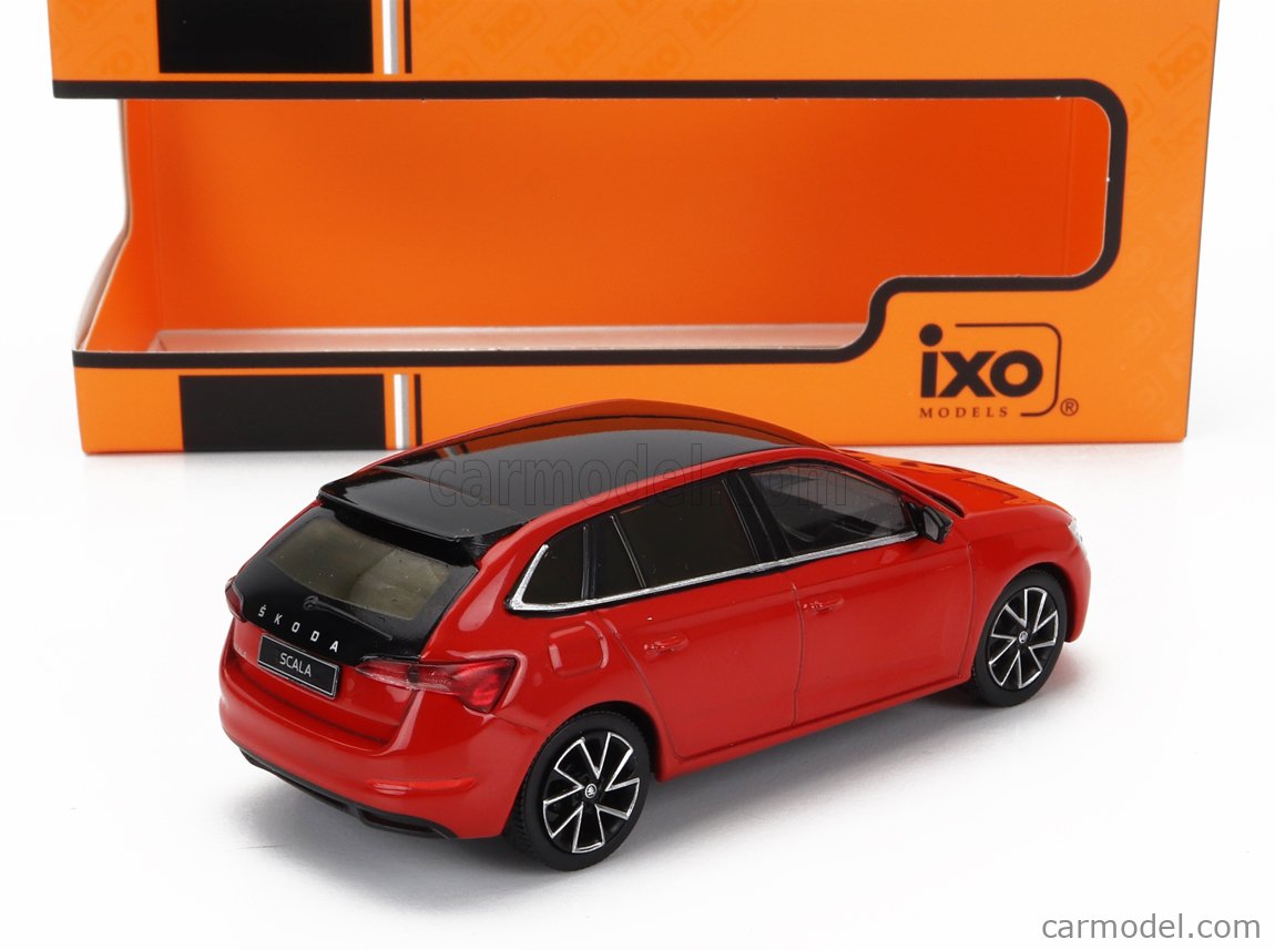 PRE-ORD3R IXO Models Modeliukas 1/43 2019 Skoda Scala, red