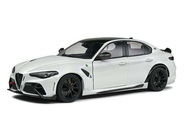 PRE-ORD3R Solido Modeliukas 1/18 2022 Alfa Romeo Giulia GTA, white
